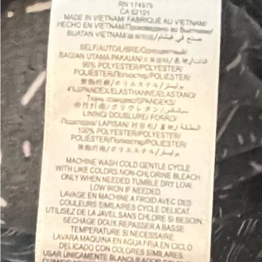 Bcbgeneration Black Geometric Spaghetti Strap Dre… - image 5